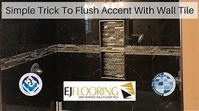 How To Install Accent Tile In Shower