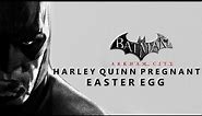 Batman Arkham City Harley Quinn Pregnant Easter Egg