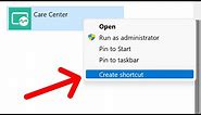 How to create app shortcut on desktop windows 11 | Add This PC or My PC icons to your desktop