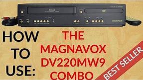 MAGNAVOX DVD VCR 2-IN-1 COMBO PLAYER DV220MW9 PRODUCT DEMO