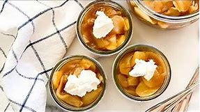 Slow Cooker Fried Apples Recipe