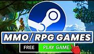 Top 15 Best Rated Free MMO & RPG Games on Steam | Best Free To Play Steam Games