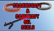 How To Change Camshaft & Crankshaft Oil Seals || Mitsubishi Lancer CE
