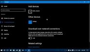 Windows 10 Settings Devices Connected Devices What it is and how it works