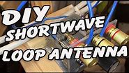 DIY Shortwave Stealth Antenna Loopantenna - AMAZING Indoors / Basement
