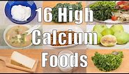 16 High Calcium Foods (700 Calorie Meals) DiTuro Productions