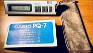 Casio PQ-7 (Digital Pocket Watch from 1979)