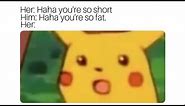 Surprised Pikachu Face Funny Memes