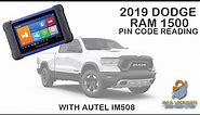 How to Read 2019 Dodge Ram 1500 Pin Code | Step-by-Step Guide with ADC Adapter & Autel IM100/IM508