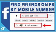 How to Find Facebook Account Using Mobile Number | 2021