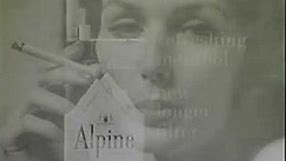 Alpine Cigarettes Commercial (Vintage)