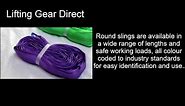 How to use Round Lifting Slings - Lifting Gear Direct