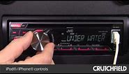 JVC KD-R650 Display and Controls Demo | Crutchfield Video