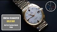 Omega Seamaster Cosmic Watch Restoration 136.017 Cal 613 . THE GOLD BAR !!!