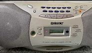 Vintage Sony CFD S36L Bass Reflex Body Boom box stereo