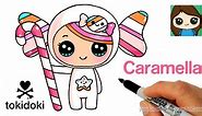How to Draw Tokidoki Caramella Easy | Kawaii drawings, Easy drawings for kids, Kawaii girl drawings