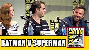 BATMAN V SUPERMAN Comic Con Panel