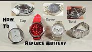 How To Replace Change Watch Battery