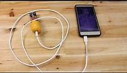 Homemade Mobile Phone Charger