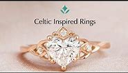 St Patrick's Day Celtic Inspired Rings and Jewelry