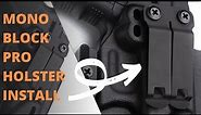 How to Install the DCC Monoblock on your PHLster Pro Holster