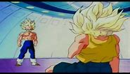 Vegeta Surprised! Trunks, A Super Saiyan!?