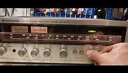 KENWOOD KR-4070 receiver from 70' -test-