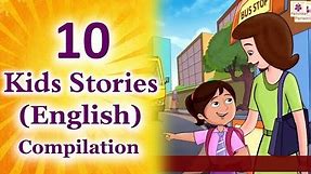 10 Best English Stories For Kids | Stories For Grade 1 | Story Time | Periwinkle