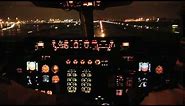 Brussels Airlines Avro RJ100 BRU to OSL cockpit takeoff and landing FULL HD