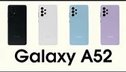 Galaxy A52 Color | Design | A52 all Colours