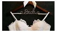 Vnque Wedding Dress Hanger Bride Hanger Wire Hanger Bridal Gift