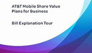 AT&T Mobile Share for Business: Billing Overview