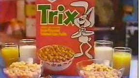 General Mills Trix Cereal Commercial (1983) (USA)