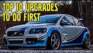 Top 10 Things to Upgrade First on a P1 Volvo (C30, S40, V50, C70)