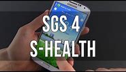 Samsung Galaxy S4: S Health app review