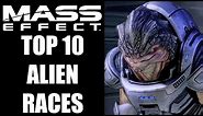 Top 10 Alien Races In Mass Effect [ RANKED]
