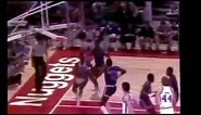 Nba David Thompson Touches The Top Of The Backboard 50 inch vertical