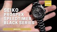 Seiko Prospex Black Series Speedtimer Solar Chronograph SSC917P1 SSC917