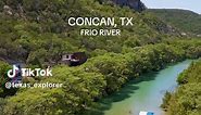 Concan, TX getaway which means spending some time in the Frio River! 💦 #concan #concantexas #texascheck #texas #texasrivers