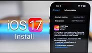 iOS 17 Public Beta Is Out! - How To Install!