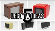 5 Lego TV Ideas #1 | MOC Tutorial