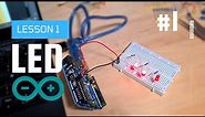 LED Arduino Tutorial #1 - Elegoo Uno R3 Basic Starter Kit