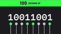 Binary Explained in 01100100 Seconds