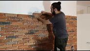 Project Brick Wall - A DIY Interior Design Project