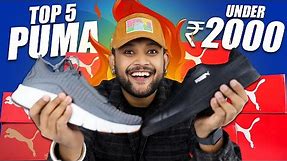 TOP 5 Best Puma Shoes Under ₹2000 🔥 Best Puma Sneakers Under ₹2000 Amazon Haul | ONE CHANCE
