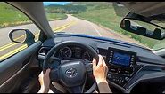 2023 Toyota Camry Hybrid Nightshade Edition - POV Test Drive (Binaural Audio)
