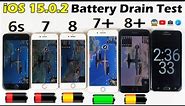 iOS 15.0.2 Battery Life Test - iPhone 6s vs iPhone 7 vs 8 vs 7 Plus vs 8 Plus Battery Test in 2021