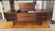 1968 "Graduate" GE Stereo Console Record Player...