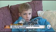 New study: Children's TV viewing affects behavior