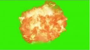 Explosion Meme Green Screens
